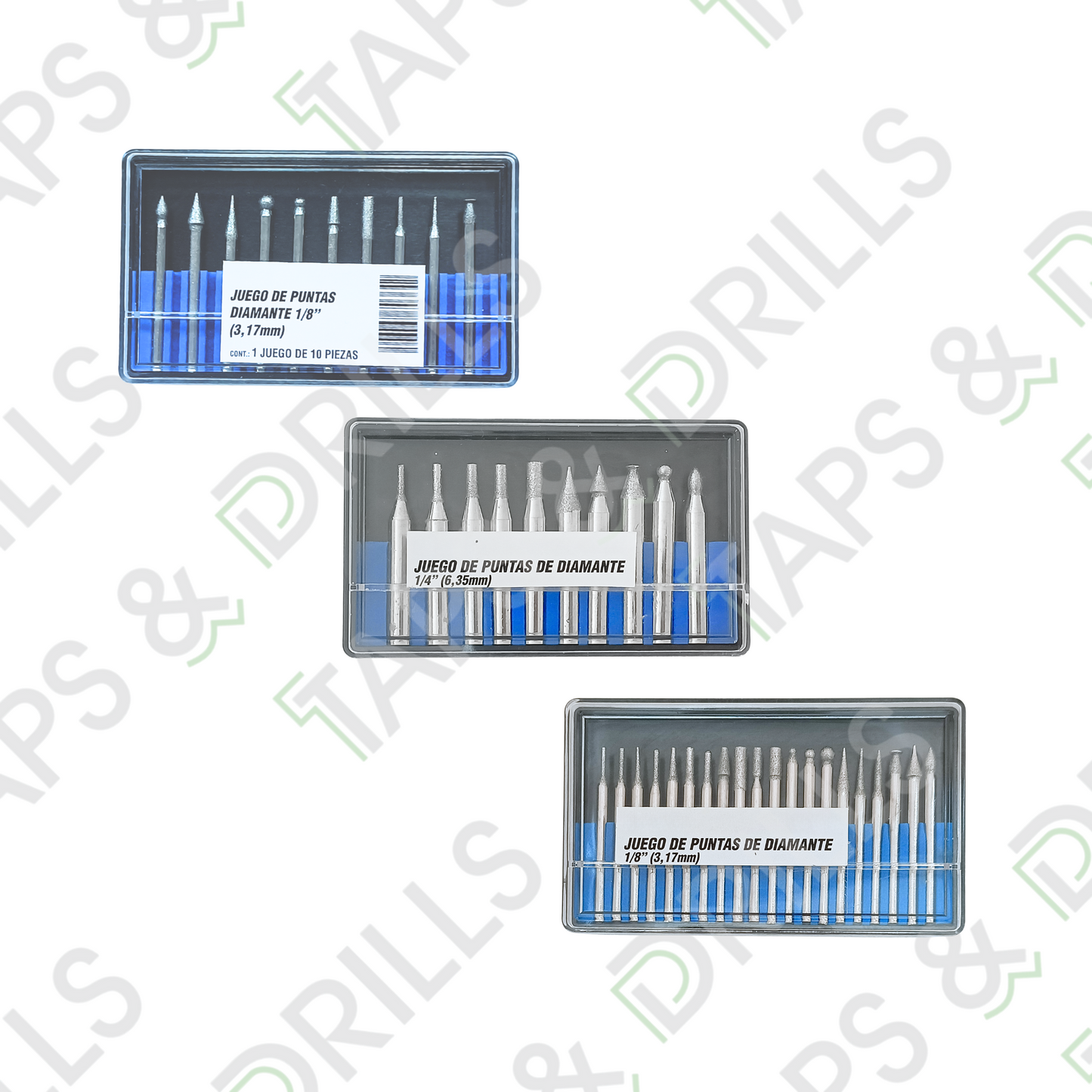 Juego De Puntas De Diamante