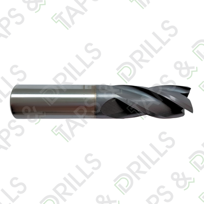 Cortador Carburo 4F TiAlN Fraccional