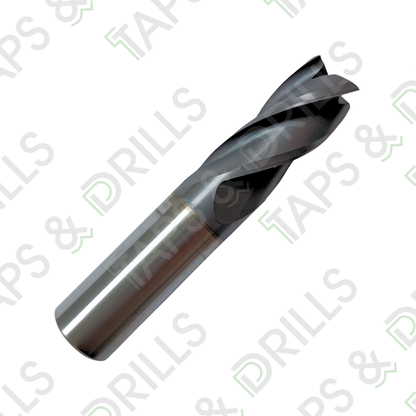 Cortador Carburo 4F TiAlN Fraccional