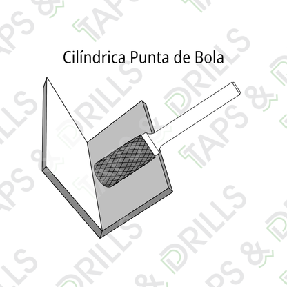 Lima Rotativa De Carburo SC