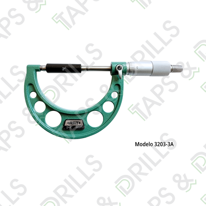 Micrómetro Análogo Para Exteriores