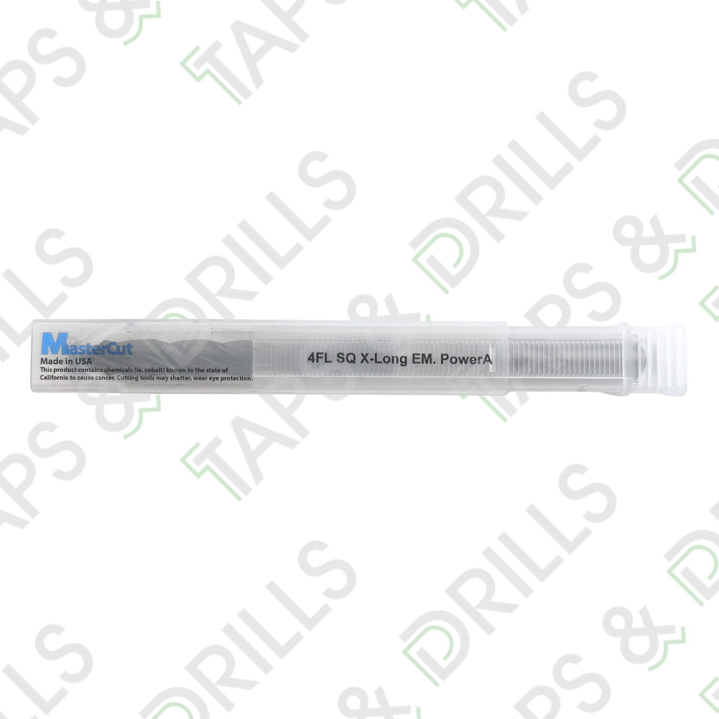 Cortador Carburo Extra Largo TiAlN 4F Fraccional