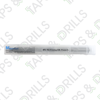 Cortador Carburo Extra Largo TiAlN 4F Fraccional