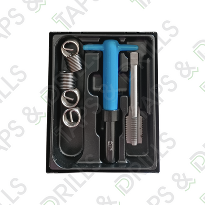 Juego De Insertos Para Helicoil Con Machuelo Fraccional