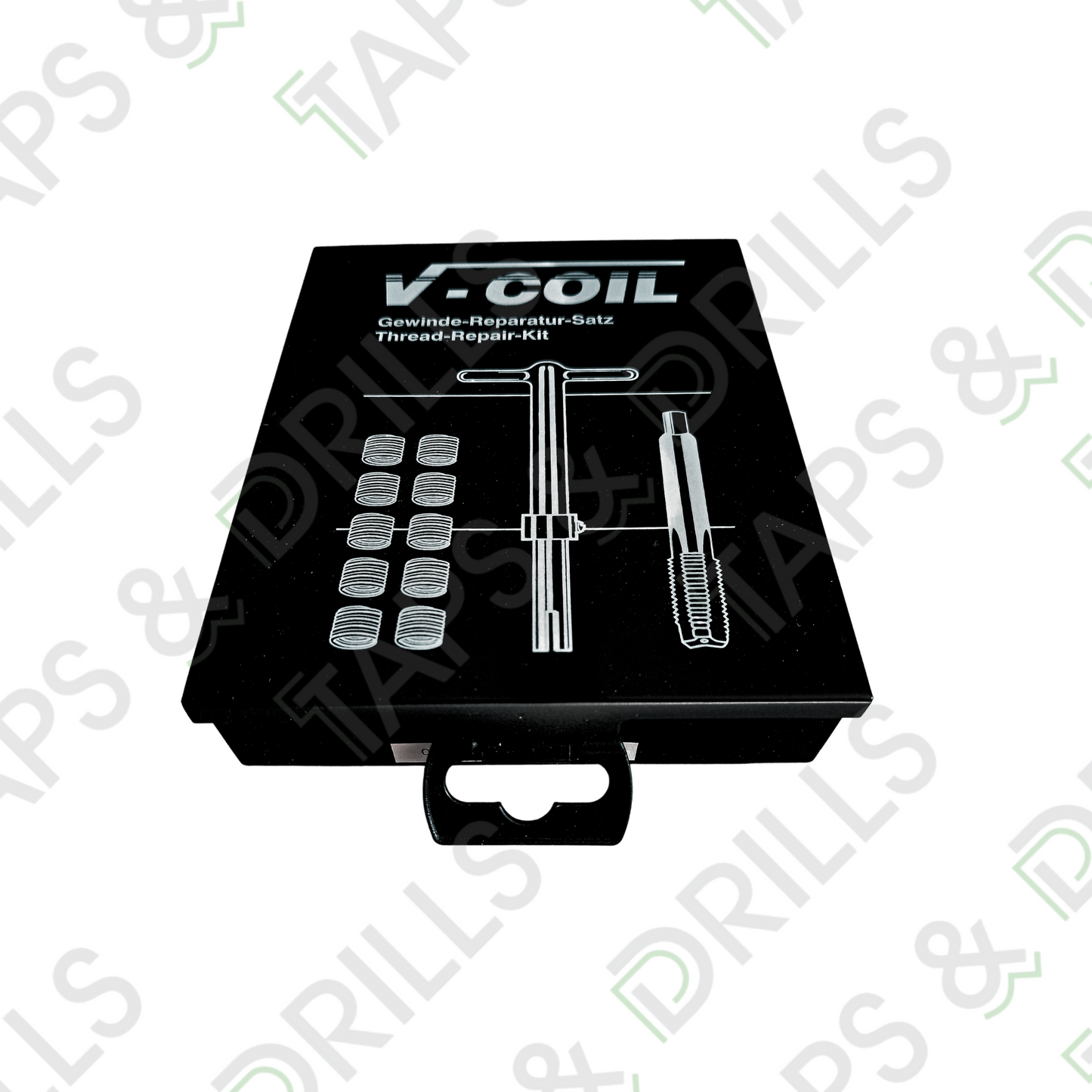 Juego De Insertos Para Helicoil Con Machuelo Fraccional