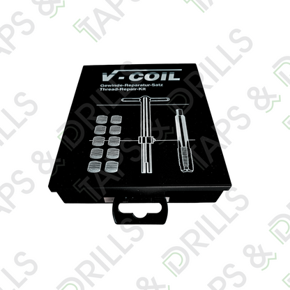 Juego De Insertos Para Helicoil Con Machuelo Fraccional