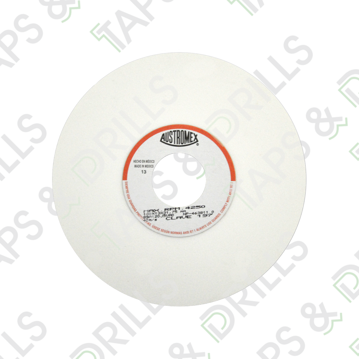 Rueda Abrasiva Para Rectificar 7" X 1/2" X 1-1/4"