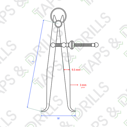 Compás Para Interiores