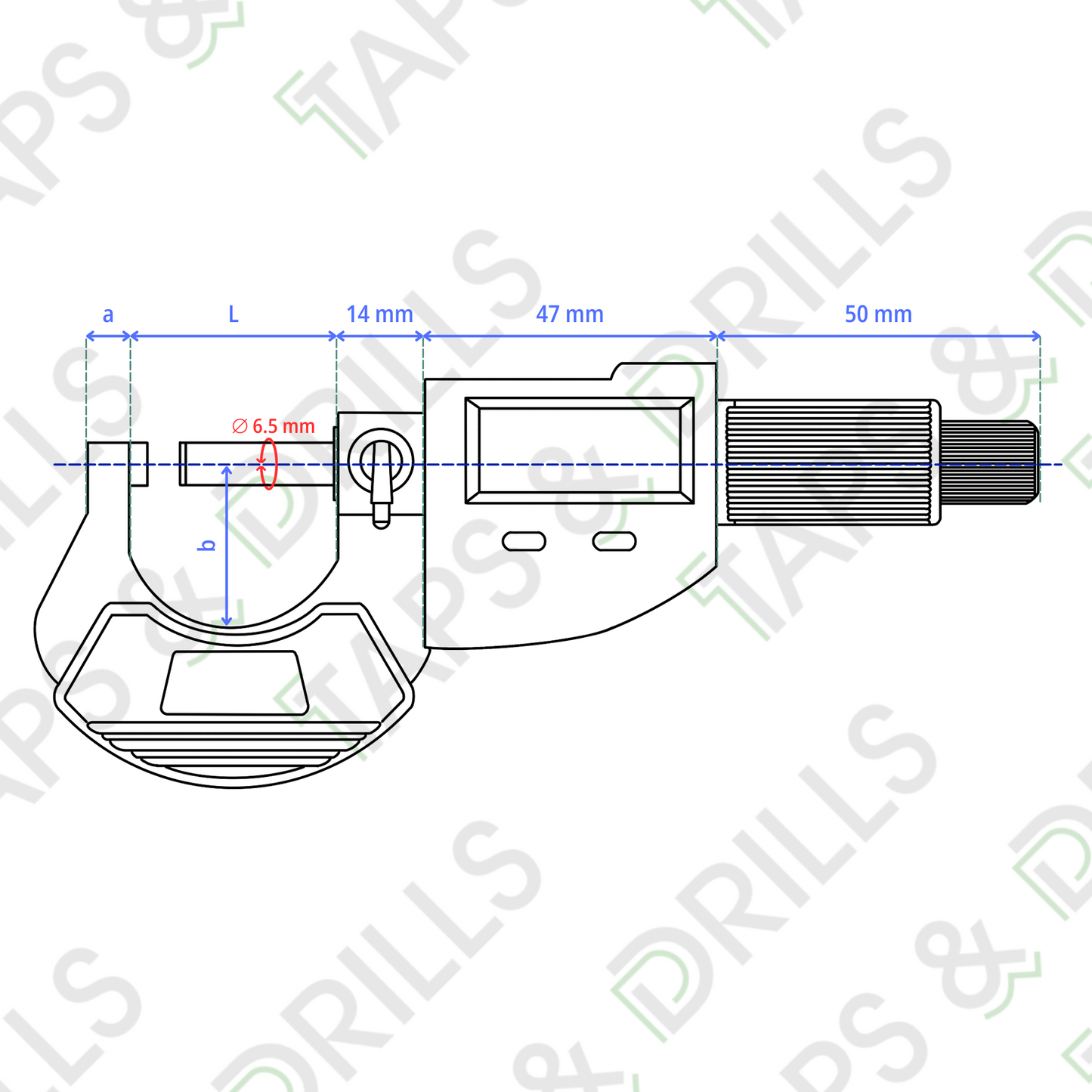 Micrómetro Digital Para Exteriores