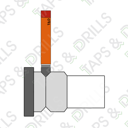 Buril Pastilla De Carburo K68 Tipo D
