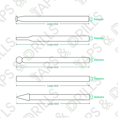 Juego De Puntas De Diamante