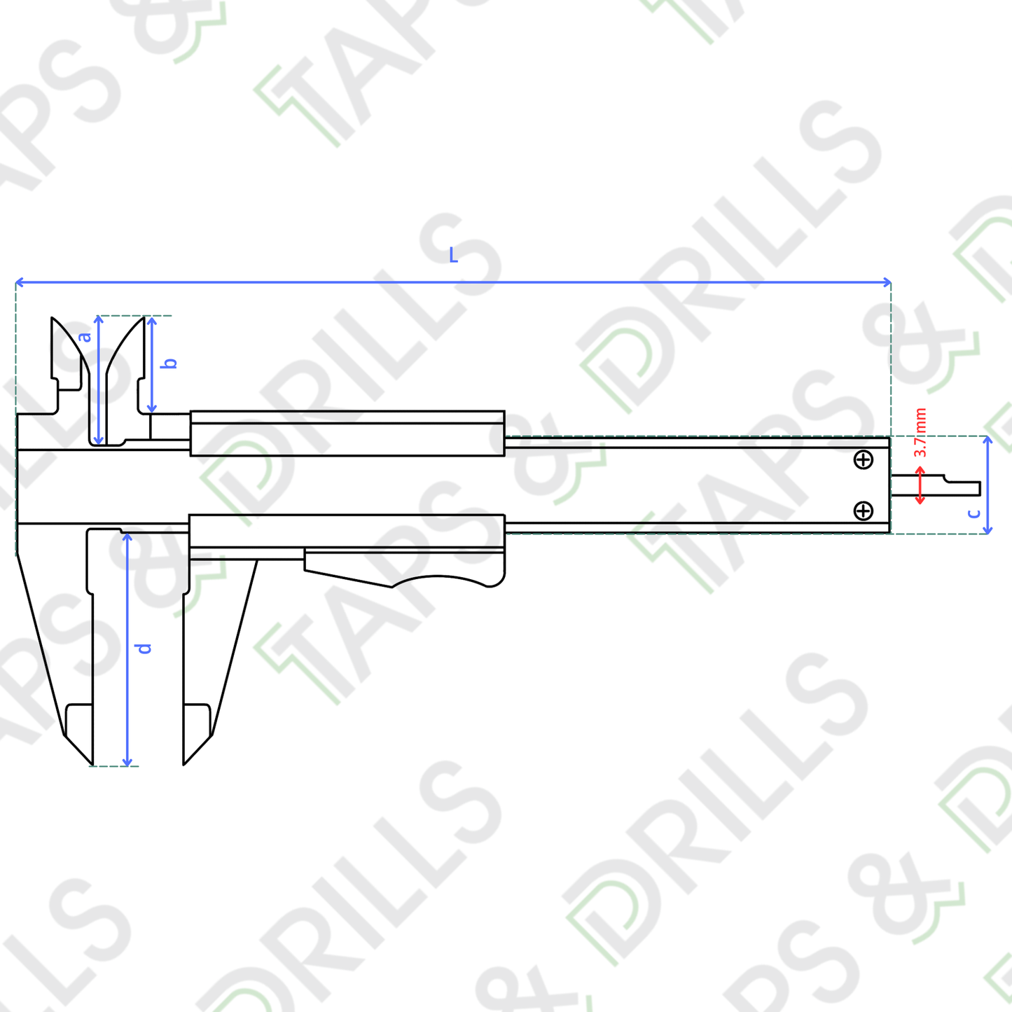 Vernier Análogo 0.001"