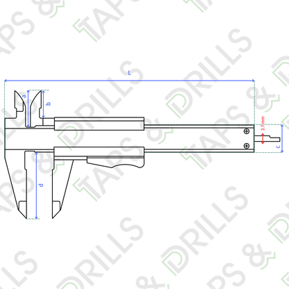 Vernier Análogo 0.001"