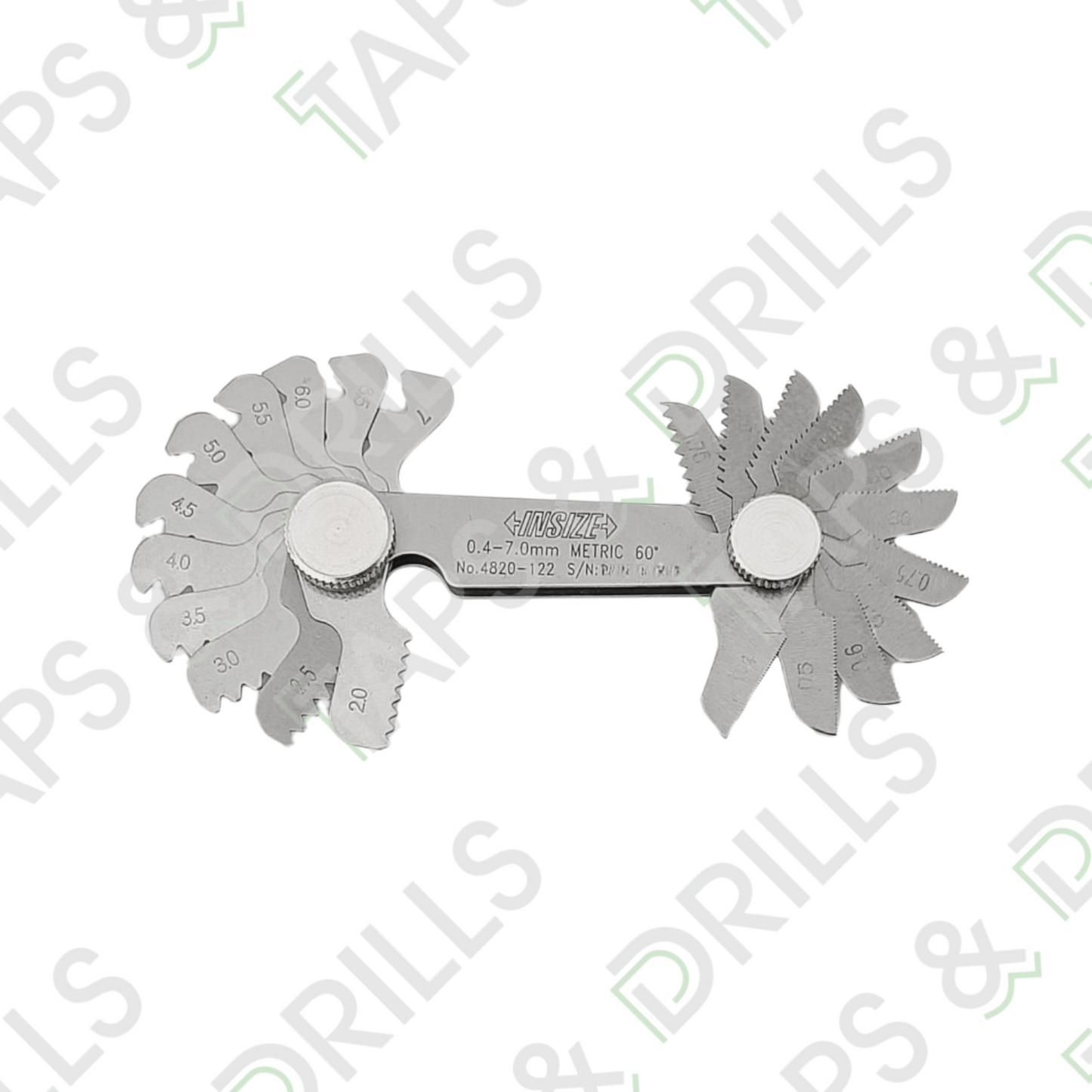 Calibrador De Roscas Métrico